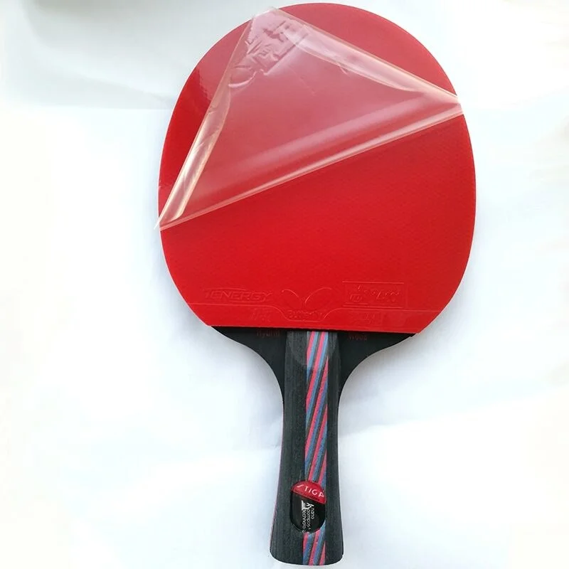 Profesionale Hibrid lemn 9.8 racheta de tenis de masă cosuri de tenis de masă de cauciuc FL ocupe de CS se ocupe de ping-pong bat Imagine 0
