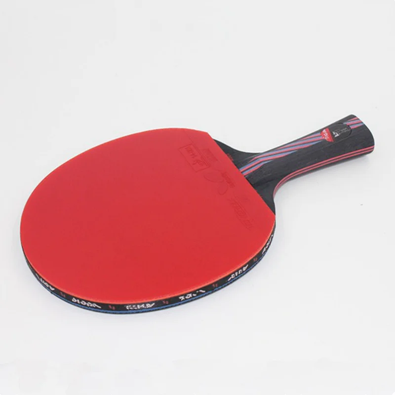 Profesionale Hibrid lemn 9.8 racheta de tenis de masă cosuri de tenis de masă de cauciuc FL ocupe de CS se ocupe de ping-pong bat Imagine 4
