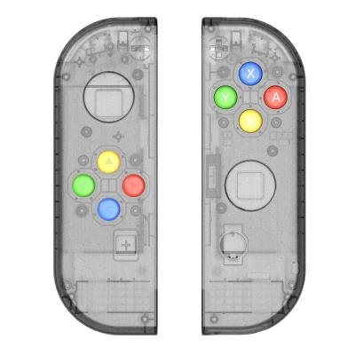 5 SETURI de BRICOLAJ Shell Caz de înlocuire transparent pentru joycon comutator Consolă L R Controller piese de schimb Imagine 5
