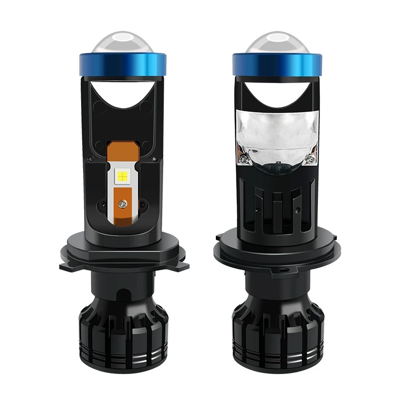 60W/Pereche Lampa H4 cu LED-uri Faruri Bec cu LED-uri Faruri 6000LM Kit de Conversie Hi/Lo Fasciculului Farurilor Imagine 2