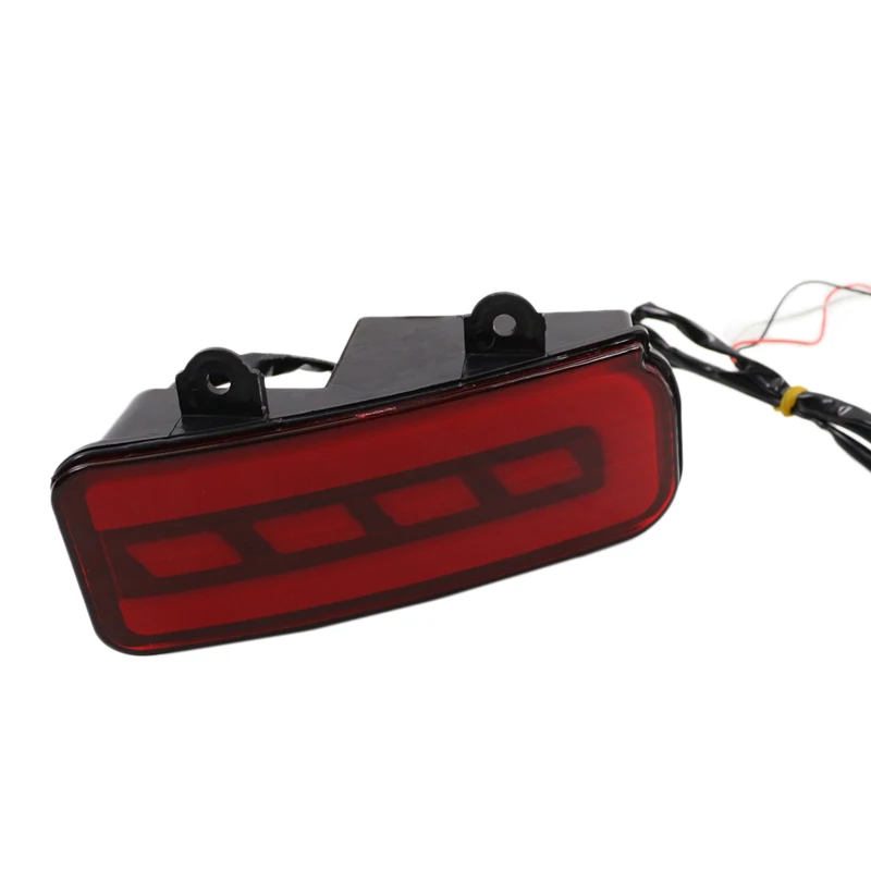 Auto Bara Spate Reflector LED de Avertizare de Ceață de Semnalizare Lampa de Frână lampa spate Lampa ABS Rosu se potrivesc pentru Honda CRV 2016 Imagine 2