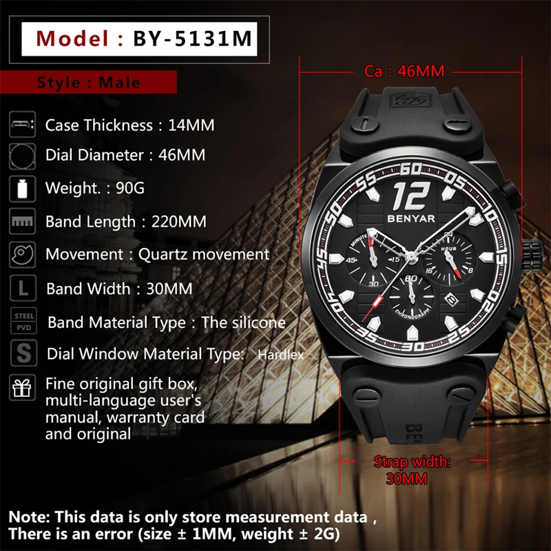 2021 Noua Moda Bărbați Ceas Cauciuc Ceasuri de mână de Brand de Top de Lux Sport Cuarț Ceas pentru Bărbați Ceas Masculin Cadouri reloj hombre Imagine 5