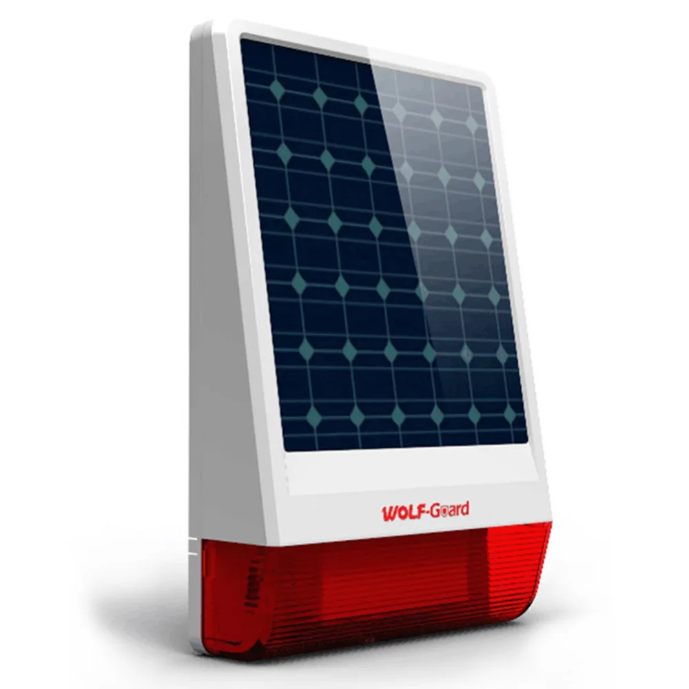 Wolf-Guard LCD Wireless GSM SMS-uri de Alarmă Acasă de Securitate Antiefractie Sistem Solar Sirena PIR Detector de Mișcare Senzor de Usa de Control de la Distanță Imagine 3