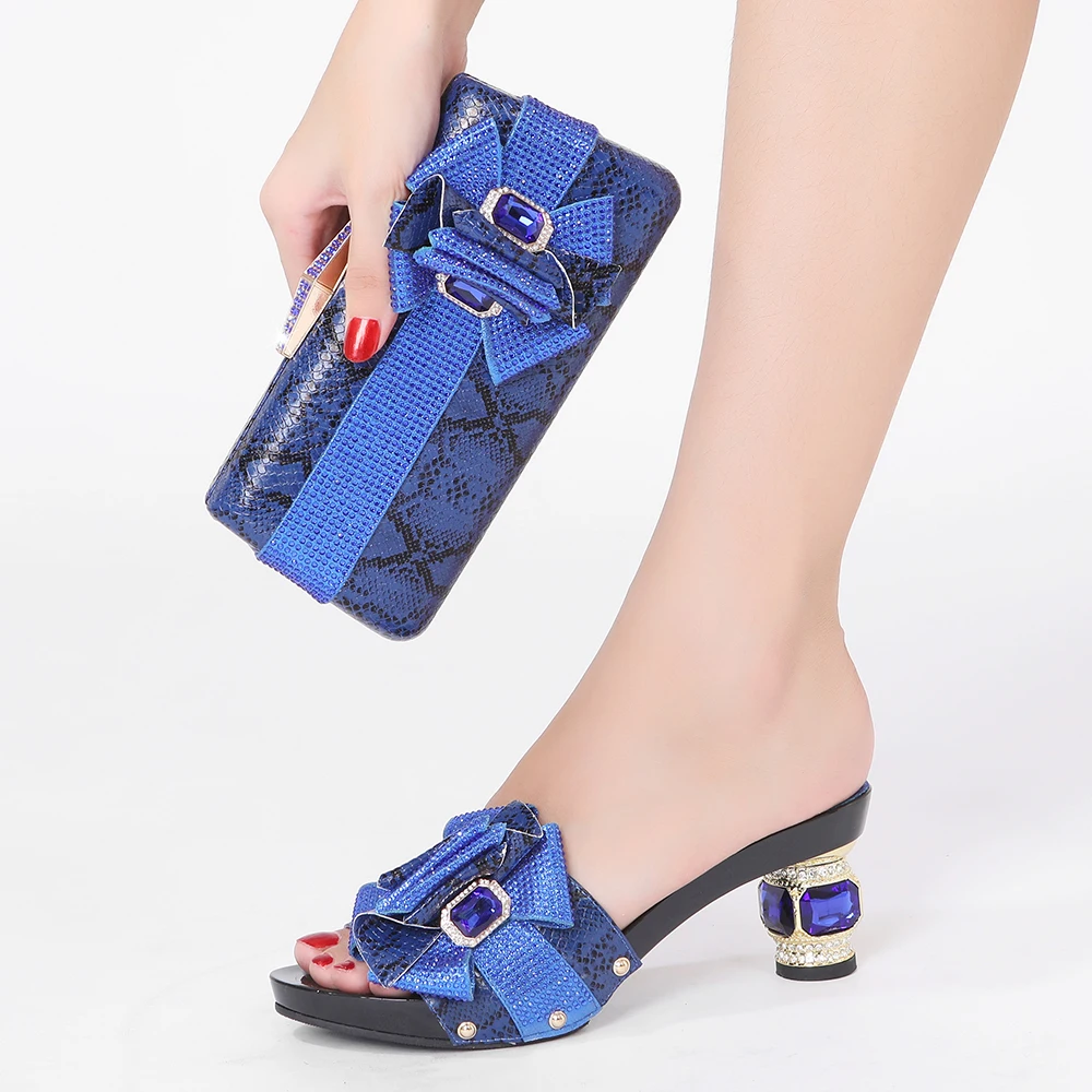 Italian De Pantofi Și Sac Set De Partid Femei În Stil Nou Vara Toamna Pompe 2022 Tendință Office Shoes Negru Doamnelor Tocuri Imagine 3