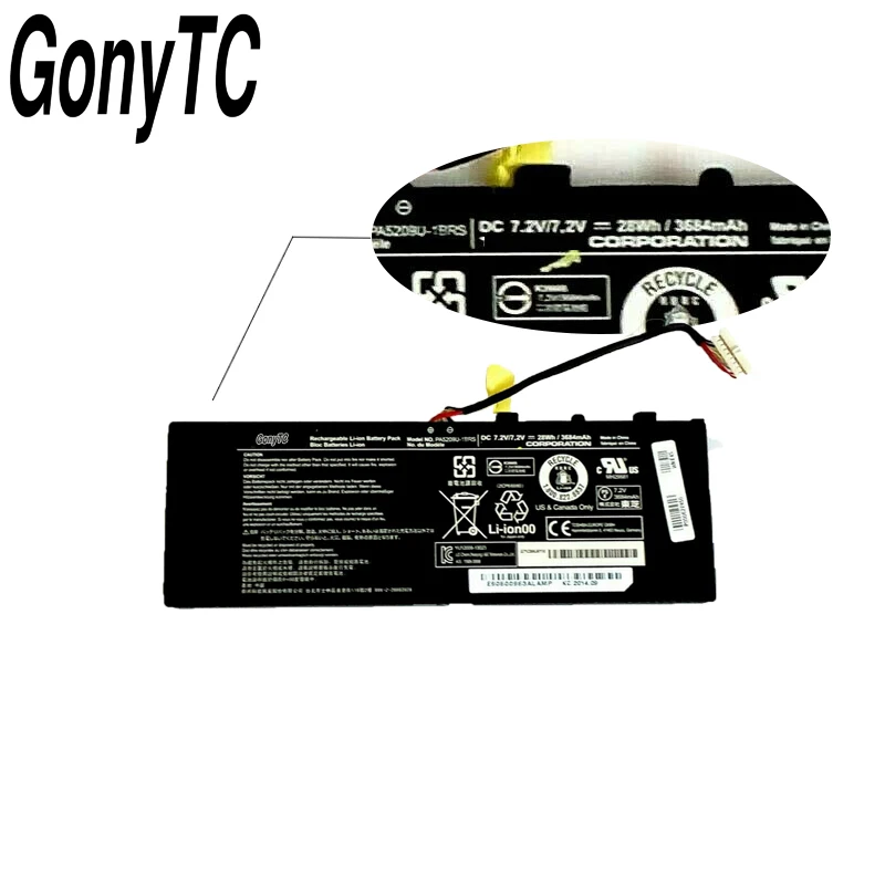 GONYTC baterie laptop PA5209U PA5209U-1BRS PENTRU TOSHIBA SATELLITE L15W-B1302 L15W-B1310 L10W-C PENTRU Radius 11 -10E 11 -10G Imagine 5