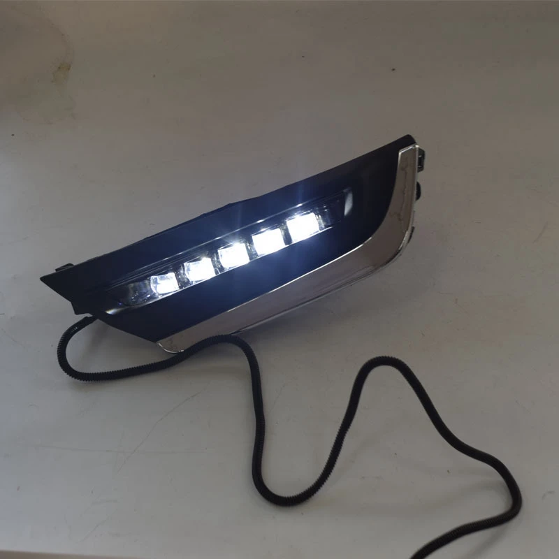 Luminile de Zi DRL de Conducere de Funcționare de Ceață Lampa de Lumina pentru Honda CRV 2017-2018 Imagine 4