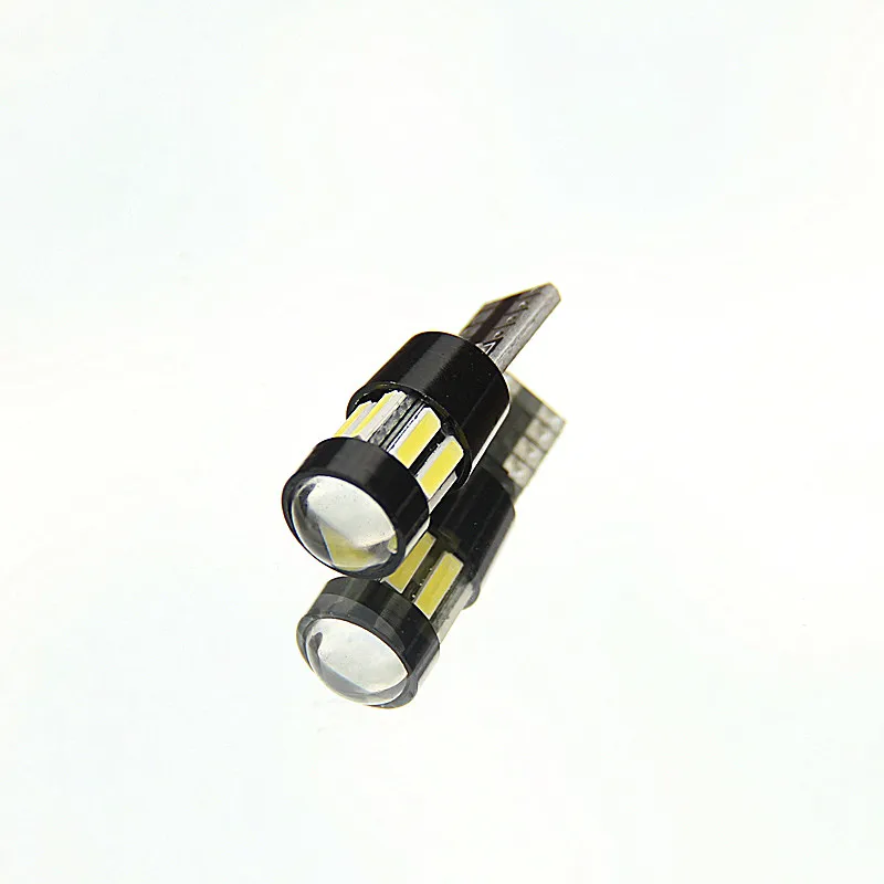 2 buc T10 4014 COB LED-ul creatininei lumina 12V Pană de Mașină lectură ușoară plafonieră lumină de inmatriculare Imagine 5