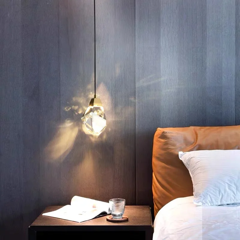 Nordic Cristal Pandantiv Lumina de Iluminat Interior Camera de zi de Decorare a CONDUS Lampă de Agățat Pentru Acasă Noptiera Hotel Restaurant Acasa Imagine 3