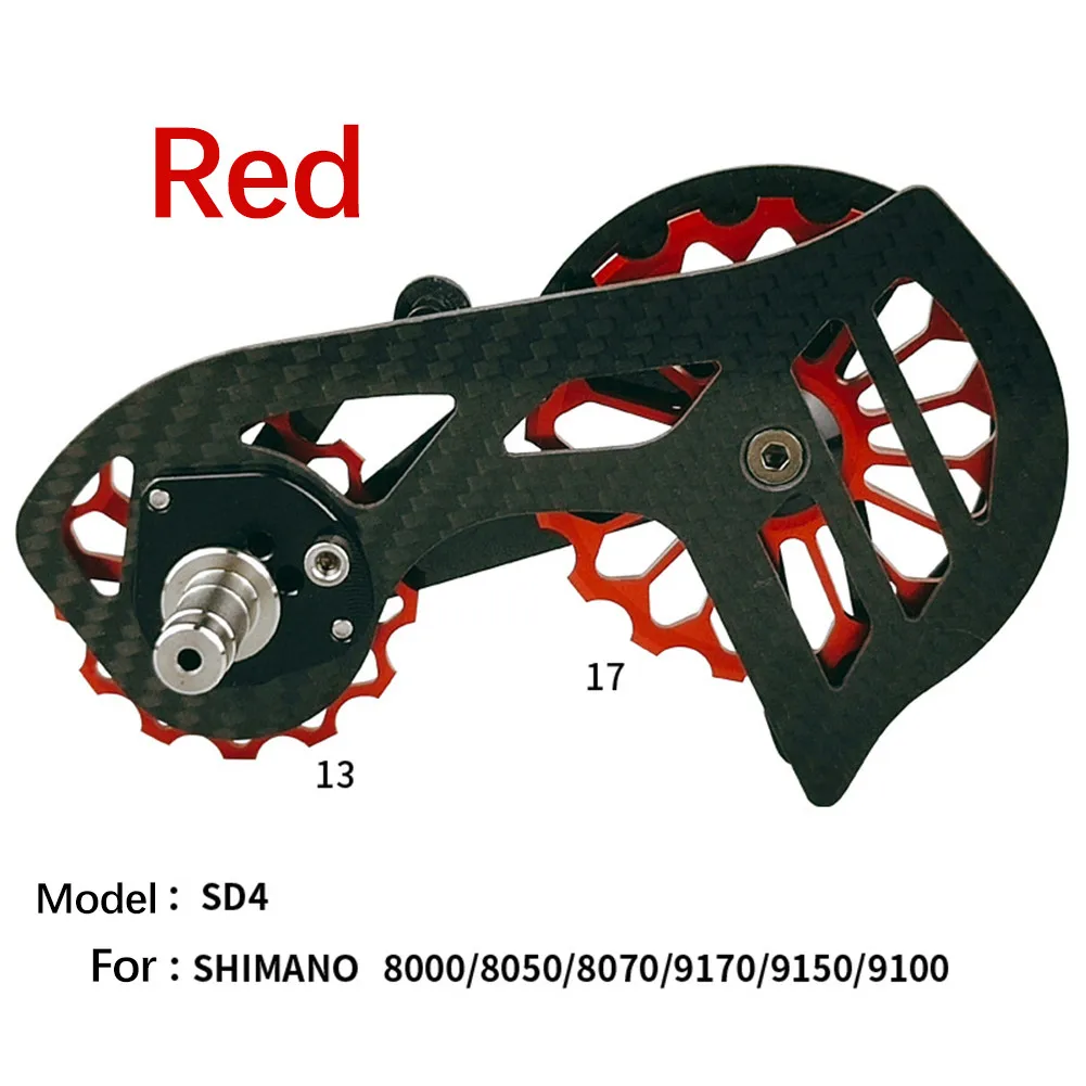 Bicicleta Ceramice de Carbon Supradimensionate Derailleur Scripete Roata(OSPW) SD4 Pentru -Shimano 8000/8050/8070/9170/9150/9100 Bicicleta Derailleur Imagine 2