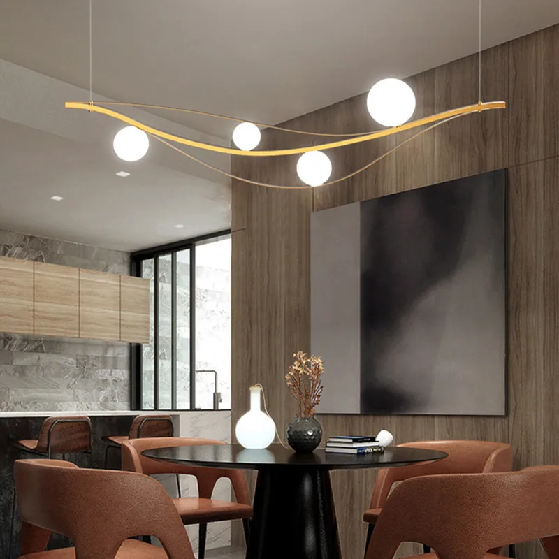 Nordic Creative Frunze în Formă de Candelabru LED Personalitate Dormitor, Camera de zi Lumina Art Hotel Restaurant Bar de Iluminat Decorative Imagine 2