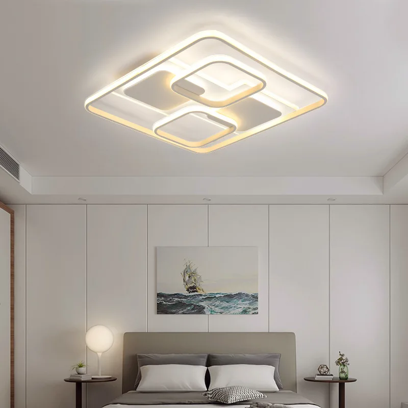 Led-uri moderne nordic condus lamparas de techo lumini plafon luminaria lampara de techo living sufragerie dormitor Imagine 1