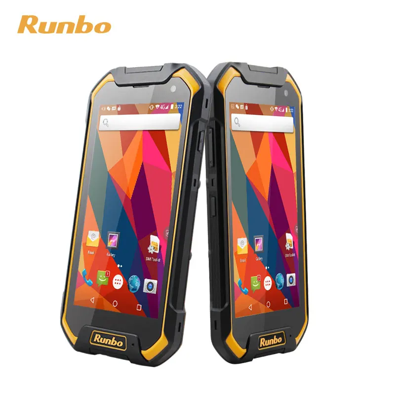 Runbo F3 4G LTE/ Wifi/ BT /GPS 5.5 inch Accidentat PDA-ul RFID, NFC IP67, IP68, rezistent la apă, telefon Imagine 3