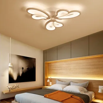 Aciclice Lumini Plafon Pătrat Inele Pentru Camera de zi Dormitor Acasă AC85-265V Led-uri Moderne Lampă de Tavan Corpuri de luciu plafonnier