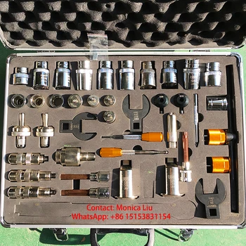 NANTAI Nr. 1060-3 Common Rail, injectoare Asambla Și Dezasambla Instrumente Comune Feroviar injector reparații Scule 40 piese set