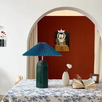 Nordic ceramice lampă cu Led-uri, living, hotel de designer de dormitor noptieră decor acasă, lampă, lampă de masă