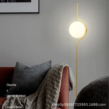 Nordic lampa de birou designer creativ personalitatea dormitor patul mare alb lampă de birou camera de zi studiu acasă de lux lumina podea