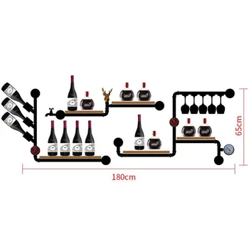 Noul Design Minimalist Modern De Păstrare A Vinului Display Elegant Decor Casa Rack De Vin Sticla De Vin Display Stand Rack