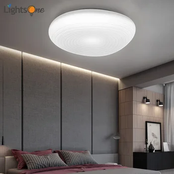 Simplu moda moderne cameră de plafon lumina creative living, sala de mese calde și putred acrylice piatra LED lampă de plafon